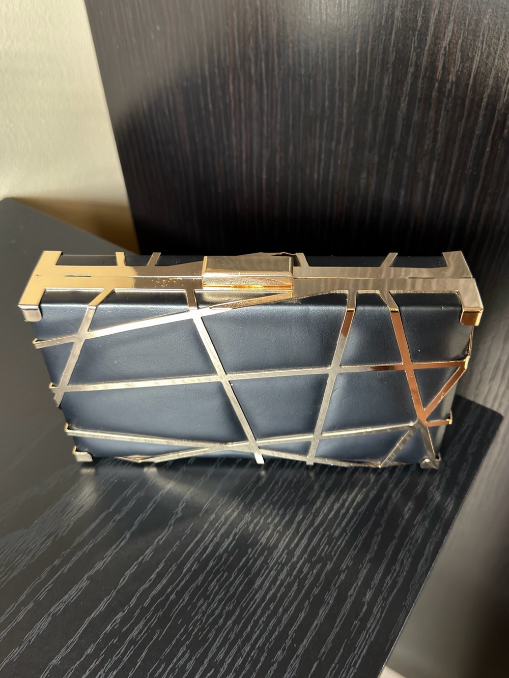 Black Evening Clutch - Picture 2 of 5